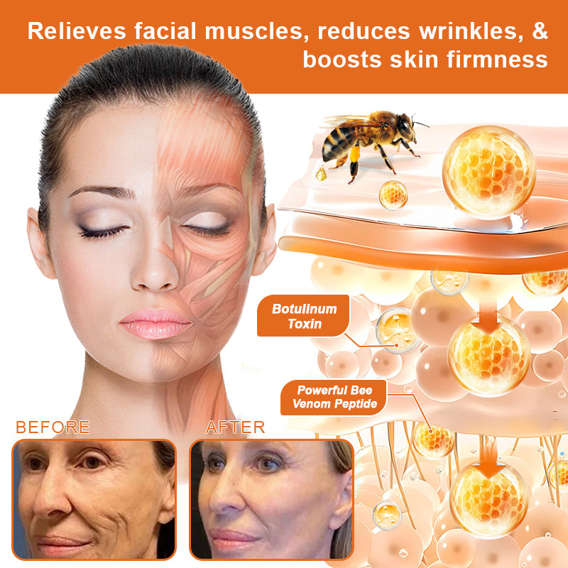 💫Made and Shipped from UK🇬🇧 Rolimey® Argireline-infused Bee Venom Firming Serum Stick(⏳LAST DAY 70% OFF)✨