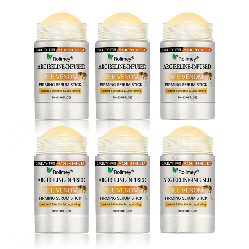 💫Made and Shipped from UK🇬🇧 Rolimey® Argireline-infused Bee Venom Firming Serum Stick(⏳LAST DAY 70% OFF)✨