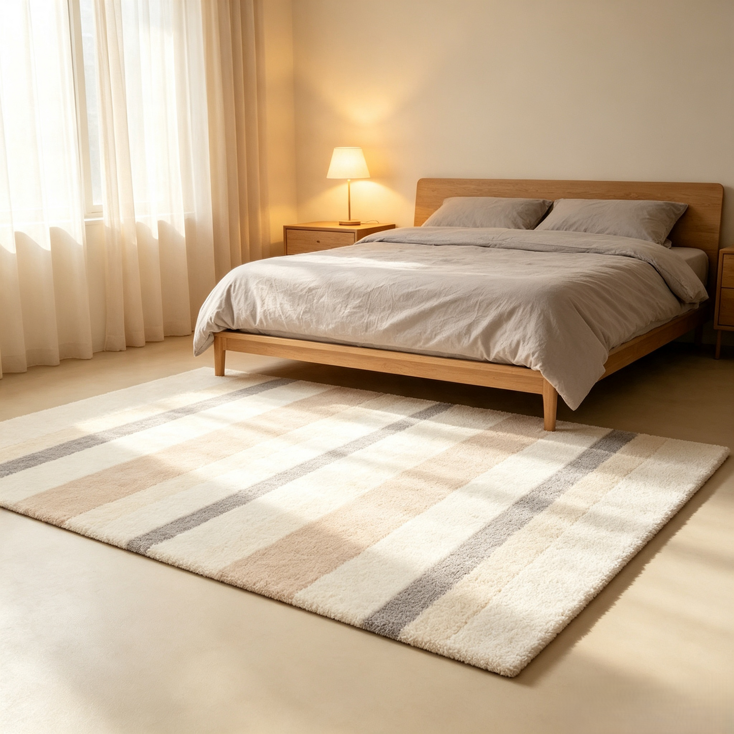 Modern Abstract Soft Floor Carpet, Non-slip Home Decor Rug