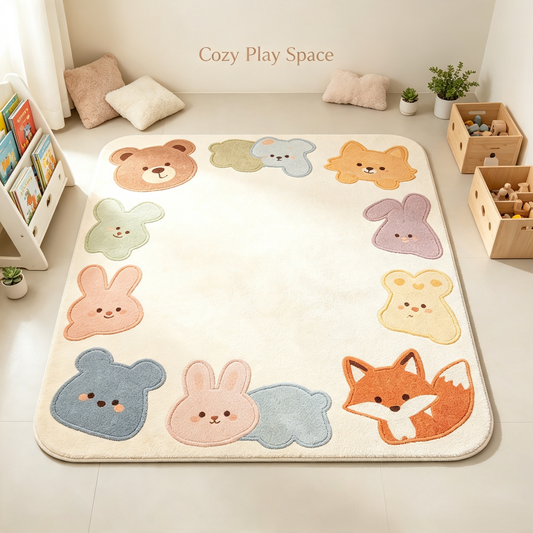 Modern Light Luxury Soft Carpet, Non-slip Home Area Rug