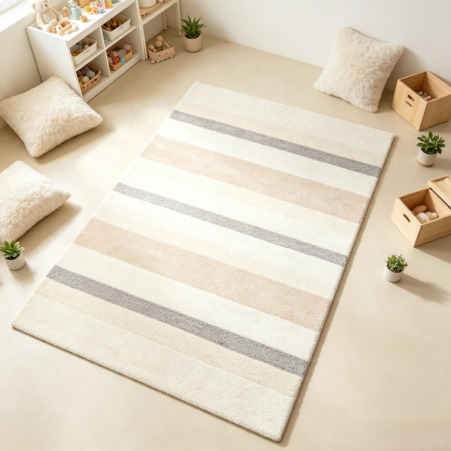 Modern Abstract Soft Floor Carpet, Non-slip Home Decor Rug