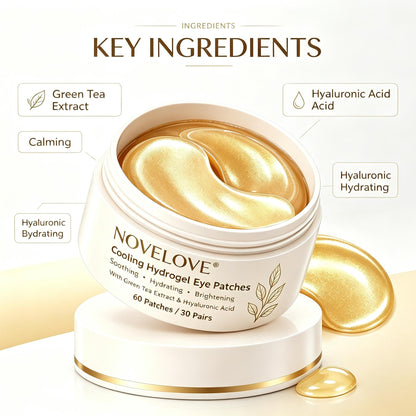 NOVELOVE® Cooling Hydrogel Eye Patches
