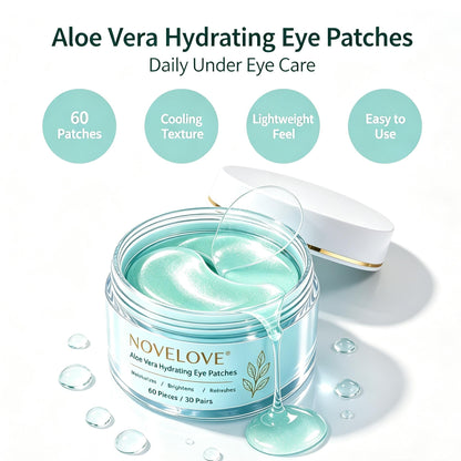 NOVELOVE® Aloe Vera Hydrating Eye Patches