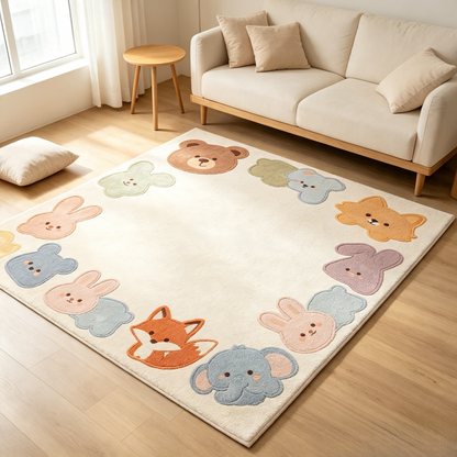 Modern Light Luxury Soft Carpet, Non-slip Home Area Rug